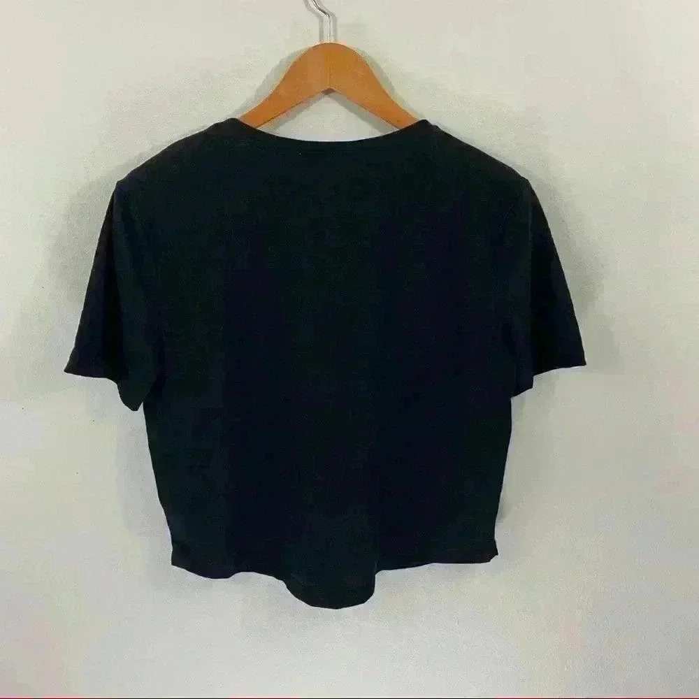 Roxy embroidered boxy crop top - Picture 3 of 3